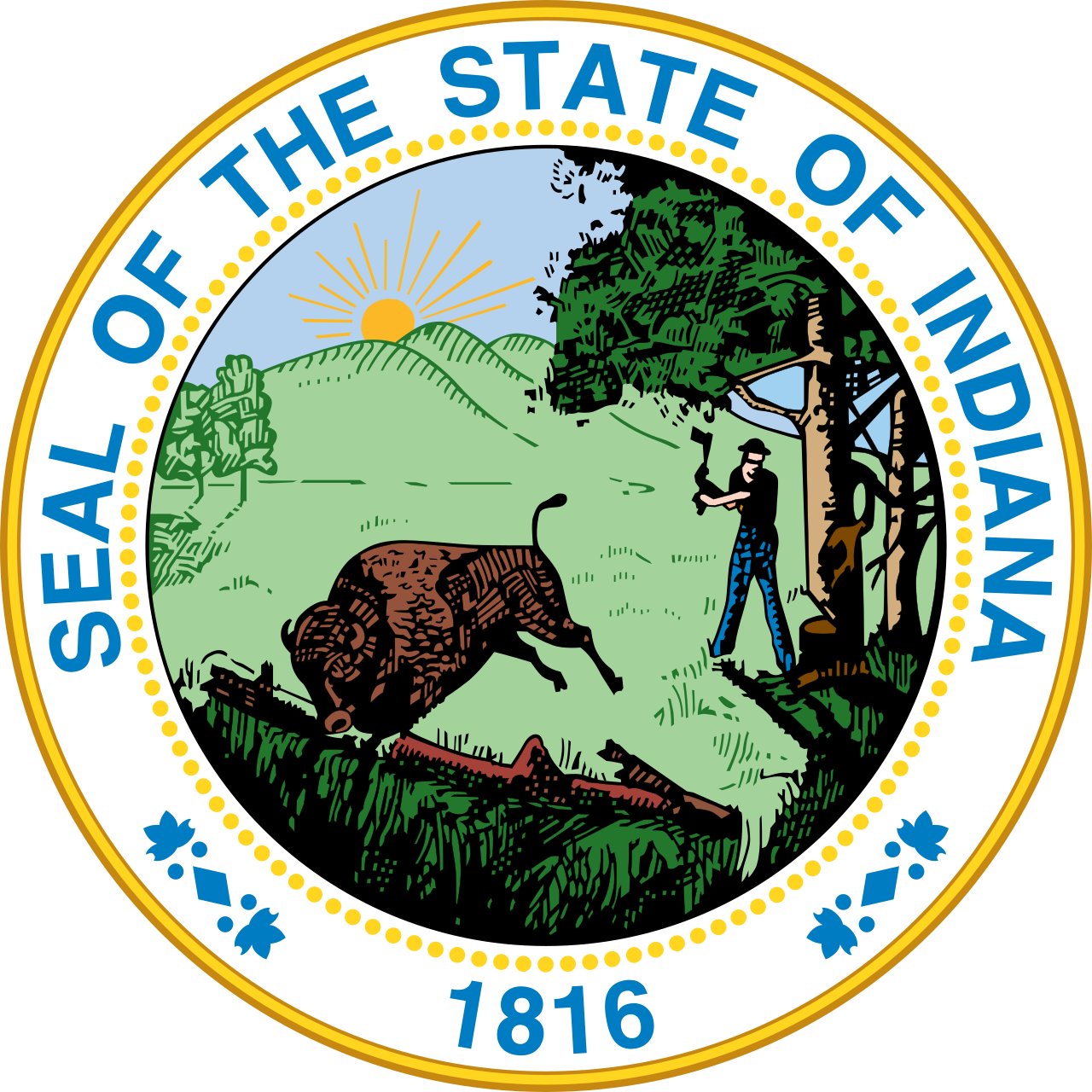 State of Indiana Seal